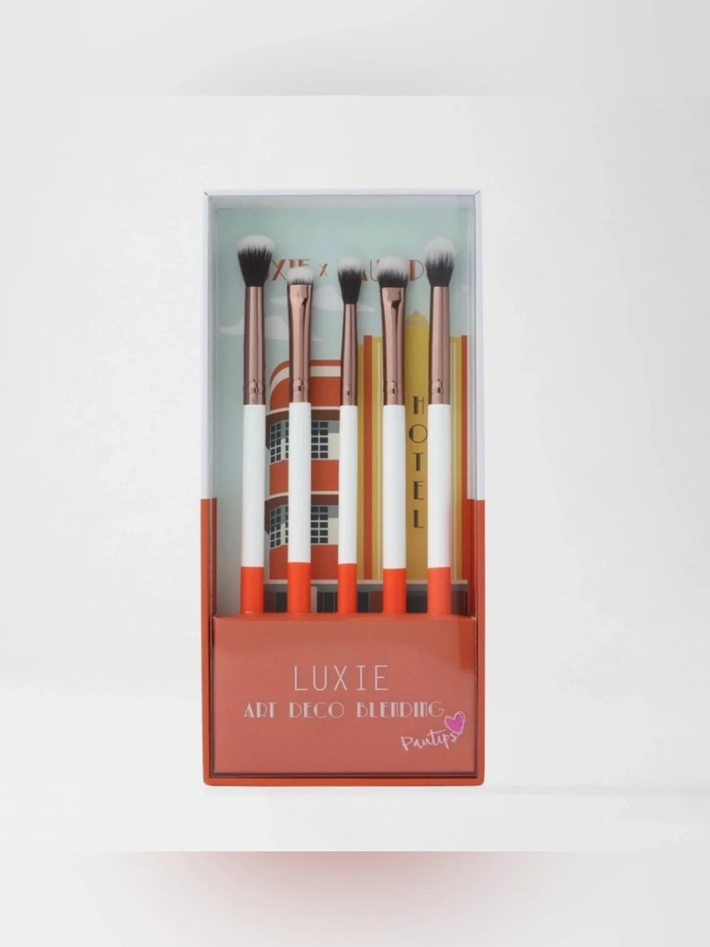 Luxie 5-Piece Art Deco Blending Brush Set